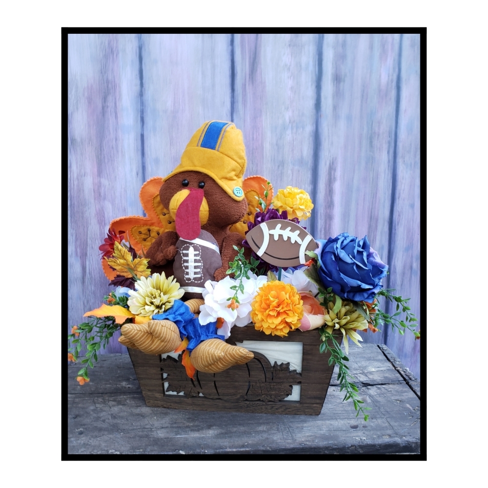Fall Football Centerpiece - Picture 3 of 9